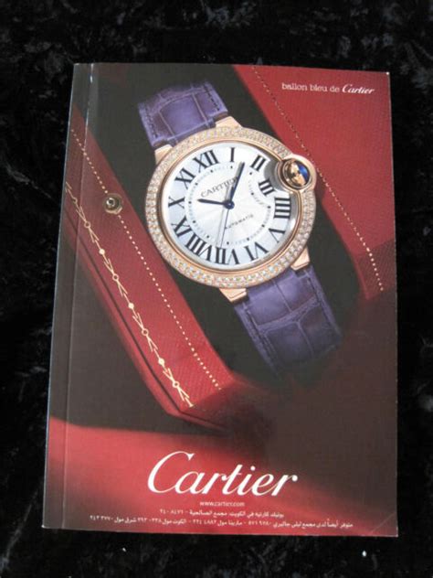 cartier watch catalog